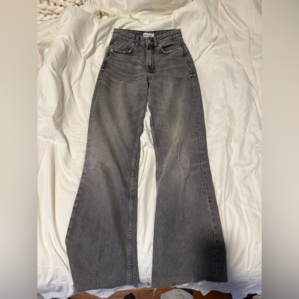 Zara Gray Women Jeans